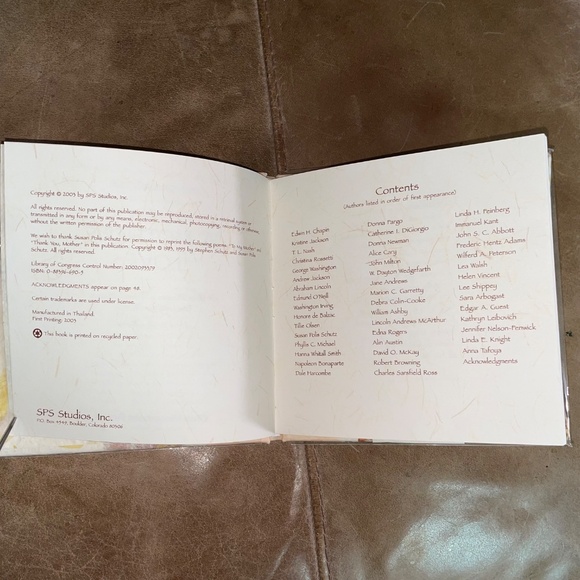 NWT The Language of A Mother’s Love Book - Picture 5 of 9